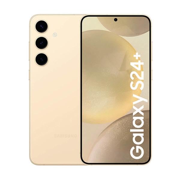 Samsung Galaxy S24 Plus 256GB Amber Yellow Unlocked (Renewed)