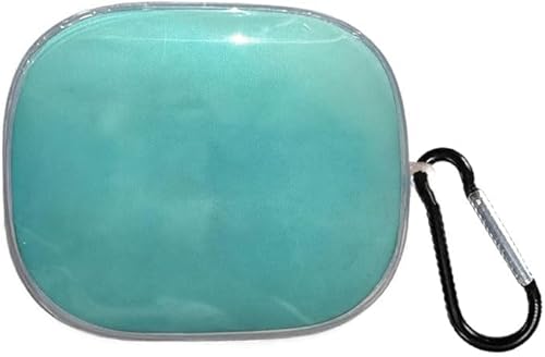 �yFotee�zFor Shokz OpenFit Pro�p�P�[�X �N���A TPU ���� �J���r�i�t�� �ی�J�o�[ ���h�~ ������� �V���v�� ���C�����X�C���z�� �[�d�P�[�X�J�o�[ (�O���[��)