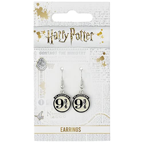 Harry Potter Platform 9 3/4 Silver Plated Earrings2