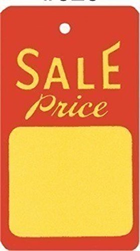 NAHANCO 328C 1 3/4 x 2 7/8 Sale Color 1000/Carton Unstrung (Pack of 1000)