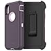 OtterBox DEFENDER SERIES Case for iPhone Xs & iPhone X - Retail Packaging - PURPLE NEBULA (WINSOME ORCHID/NIGHT PURPLE)