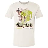 500 LEVEL Leylah Fernandez Retro Shirt (Natural, Medium)