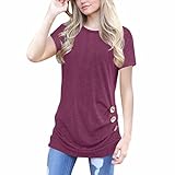tank crop loose asymmetrisch schlinge oberteile tops frauen t-shirt bluse, mode beiläufig weste damen sommer lose geknitterte rundhals t-shirt einfarbig ärmellos übergröße weste tanktops sommer t-shirt/oberteile kurzarm - damen jeans damen t-shirt soft jersey damen lady-fit poloshirt 65/35 xs s m l xl xxl verschiedne größen bluse damen kurzarm schulterfrei oberteil tops damen sommer carmen shirt rundhals einfarbig damen t-shirt top