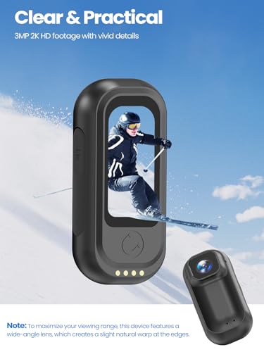 Image of 2K Wearable Mini Body Camera Thumb POV Loop Recording
