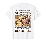Dreher Holzdrehen Drechselbank T-Shirt
