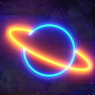 Neon LED, Wall Sconce Wall Decorations, Battery or USB Powered lit Acrylic neon Lights for Bedroom, Kids Room, Living Room, bar, Party, Christmas, Wedding
