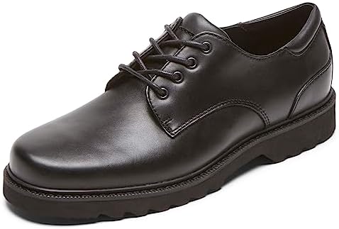 Rockport Men's Northfield Waterproof Oxford, Black, 8 Wide