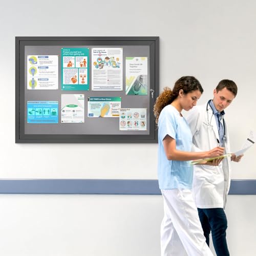 Vitrine d'affichage inviolable pour protéger vos documents en extérieur - 6