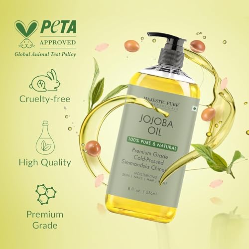 Image of Majestic Pure Jojoba Oil - 8 Fl Oz