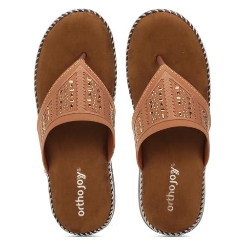 Image of ORTHO JOY doctor Footwear for women|| Fancy Footwear For Women || Orthopedic Women's Fancy Slipper /Sandal For Women