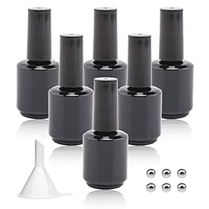 Agidea Agidea Butelki Kosmetyczne z Kulka 6 szt.