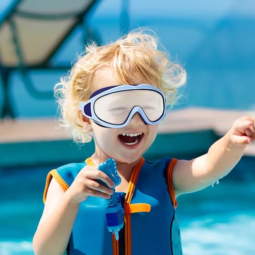 Lunettes de natation étanches avec bouchons d'oreille et vision HD - 2