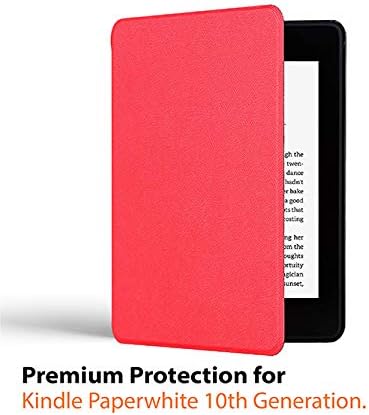 Miniatura 2 de Funda protectora para Kindle Paperwhite, protección premium para Kindle Paperwhite de 10 generación, funda duradera, color negro