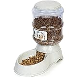 Zone Tech Self-Dispensing Pet Feeder - Premium Quality Durable Self-Dispensing Gravity 1 Gallon Pet Feeder