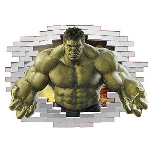 Froiny Hulk Wall Sticker Superheroes Comic Avengers Wall Decal Vinyl Art Home For Boy Bedroom Poster Decor #TOP28