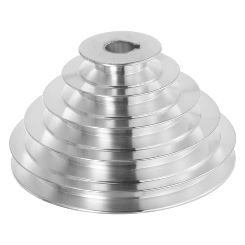 Poulie en aluminium de type A usinée avec précision pour axe de moteur 19mm
