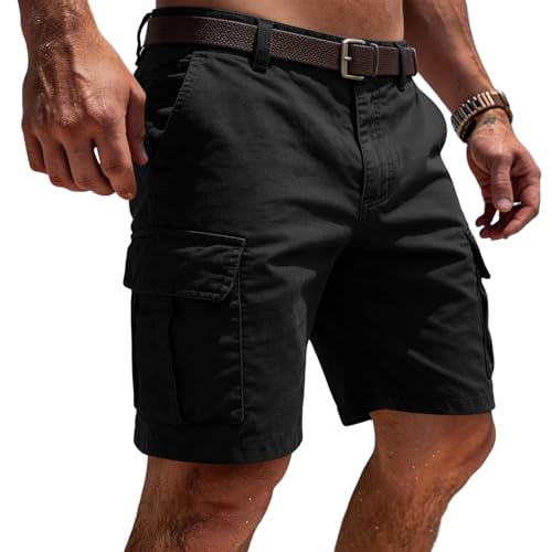 Pantalones de Trabajo Hombre, Cortos Bermuda Piratas...