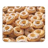 Tapis de séchage pour donuts alimentaires - Facile à nettoyer - Absorbant - En terre de diatomée - Accessoires de comptoir - 60 x 50 cm