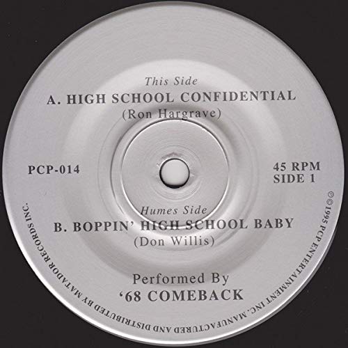 '68 Comeback - High School Confidential - PCP Entertainment - PCP-014