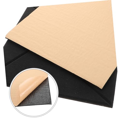 Paneles acústicos autoadhesivos absorbentes de sonido 6pcs para salas de cine en casa, habitaciones de música y dormitorios, reducción de ruido miniatura 3