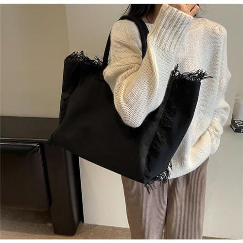 Bolso Tote de Mezclilla con Gran Capacidad para Mujer miniatura 2