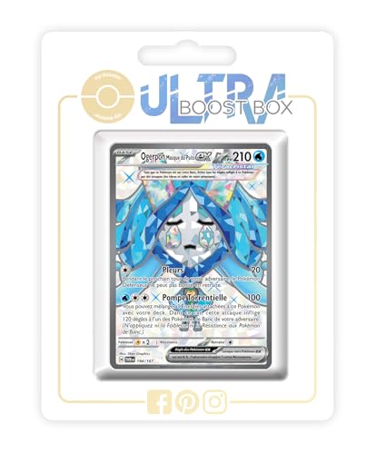 Ogerpon Masque du Puits ex, le coffret cadeau idéal de 10 cartes Pokémon Mascarade Crépusculaire