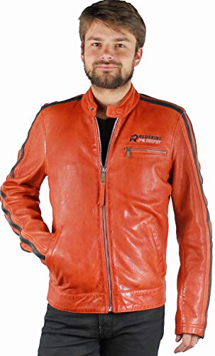 Redskins Cardiff - Chaqueta de piel (talla XXL)