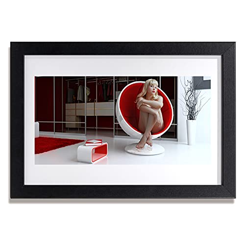 Image murale chambre nue sous cadre Tulup 30x20 pour créer une ambiance cosy au salon