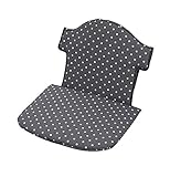 Füllung 100% Polyester Geuther -Sitzverkleinerer 4743 für Hochstuhl Swing, aus Stoff, Punkte grau