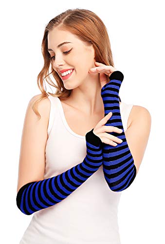 Image of Bienvenu Punk Gothic Rock Long Arm Warmer Fingerless Gloves