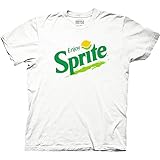 Ripple Junction Sprite Enjoy Sprite Logo Drink Adult T-Shirt Officially Licensed X-Large White