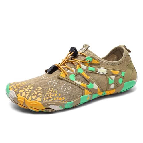 Image of Hike Barefoot Shoes for Women Men Breathable & Non-Slip Athletic Footwear Wide Toe Water Shoes,Designed for Walking,Running&Swimming