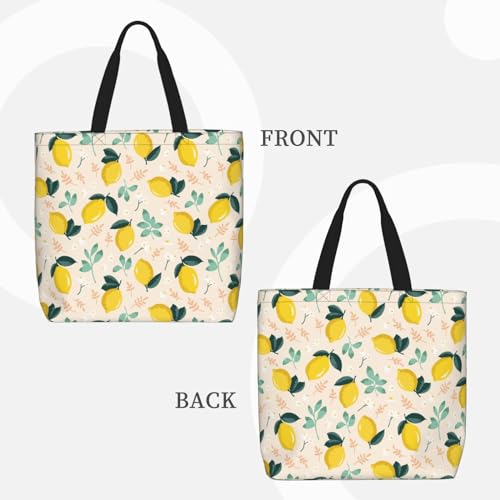 Tote Bag with Zipper Pockets,Large Capacity Shopping Bag, Handbags for Travel Grocery4