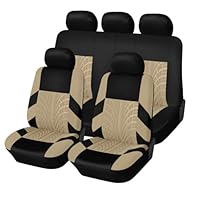 Lederen autostoelhoezen voor Opel Mokka B/Mokka-e 2021 2022 2023, waterdichte, slijtvaste, verwijderbare auto-zitkussens, beschermaccessoires, E-coffee style