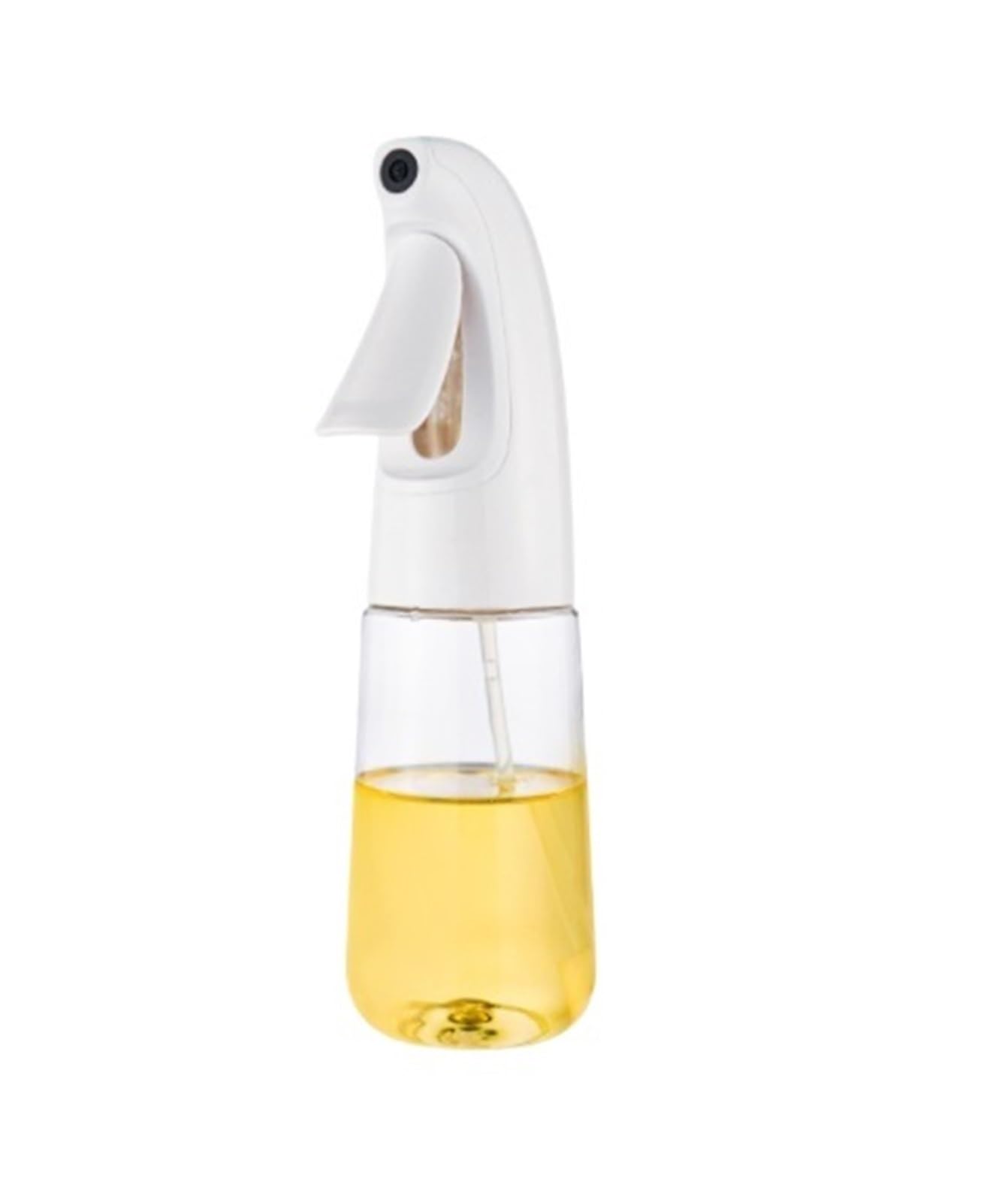 Dispensador de Aceite y Vinagre Botella Rociadora De Aceite Tipo Prensa For Uso Doméstico, Adecuada For Cocinar Ensaladas A La Parrilla Jarra de Aceite(White)