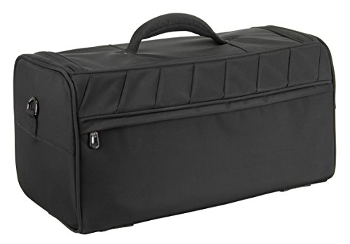 Reunion Blues RB Continental Midnight Series Triple Trumpet Case, Black, RBCT3BK - Thumbnail 2