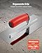 VEVOR Concrete Tools, Stainless Steel Flat Finishing Trowel, 10.9 x 4.4 in Concrete Cement Drywall Plastering Tile Masonry Construction Hand Tools with Handle for Apply, Spread, Flatten, Smooth,Polish