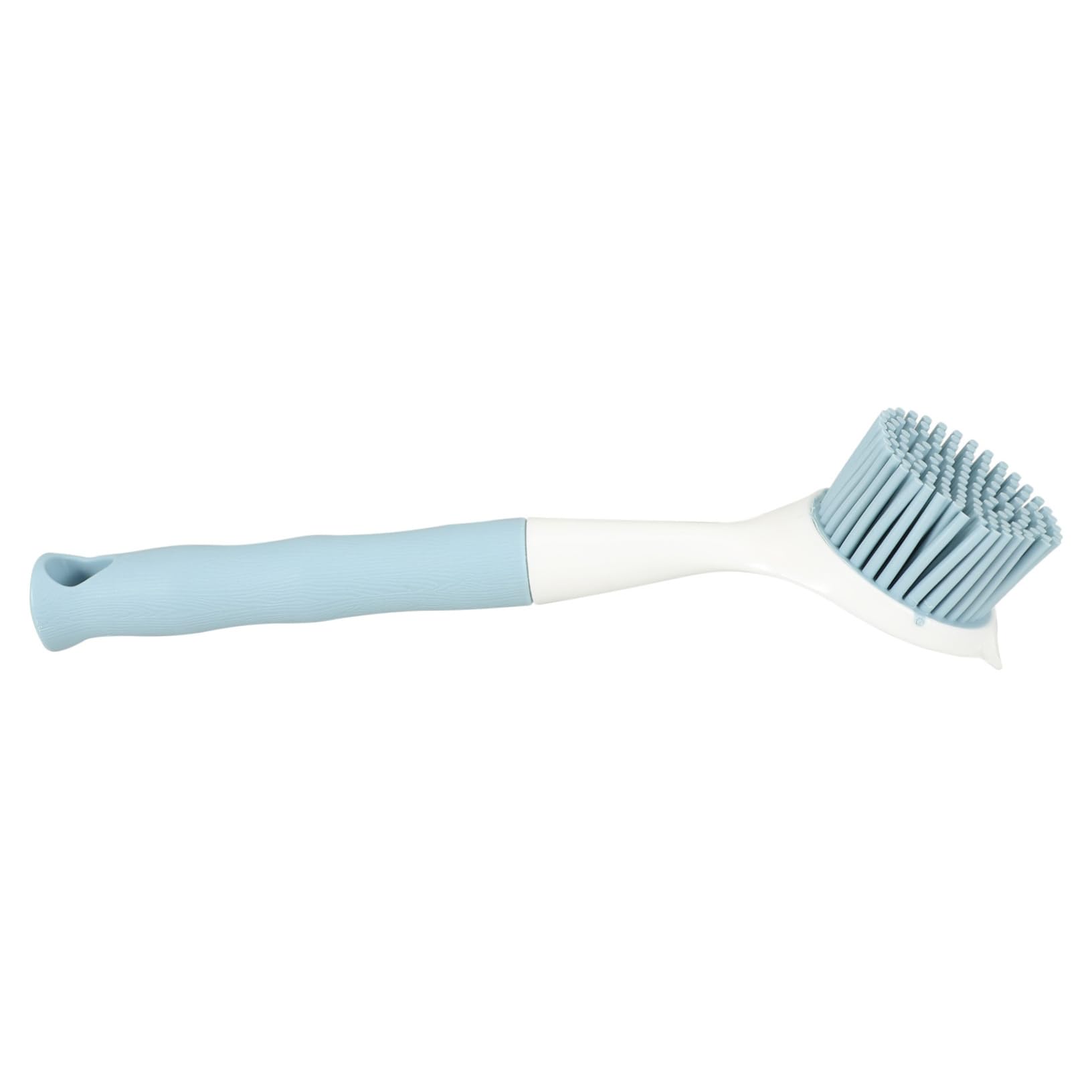 GARVALON Pot Brush Long Handle Dish Scrubber for Dishes Sturdy Bristles Easy Cleaning Ergonomic Design