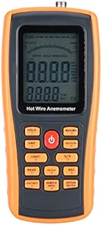 Digital Handheld Hot Wire Thermo-Anemometer Wind Speed Meter for Model Aircraft LCD Backlit Display Handheld Anemometer