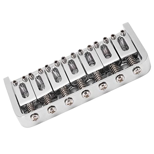 Remplacement du pont du cordier, pont fixe de guitare à 7 cordes poli à la main pour instrument à cordes - Les Beatles, Paul McCartney, John Lennon, RIngo Starr, George Harrison Remplacement du pont du cordier, pont fixe de guitare à 7 cordes poli à la main pour instrument à cordes – Image 8