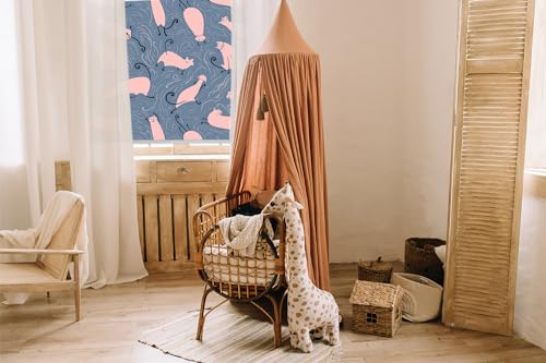 Store occultante pour fenêtres de location sans perçage 60x180cm - 5