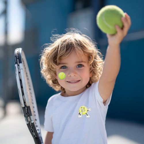 Calcomanías de pelota de tenis para decorar planificadores y computadoras 5