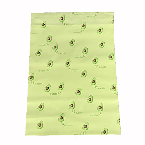 Buste Per Spedizioni,Buste Per Spedizione 100 pezzi gialli pattern espressi sacchetti di stoccaggio della busta mailer borse di imballaggio in plastica auto sigillo (Color : 45x60cm)