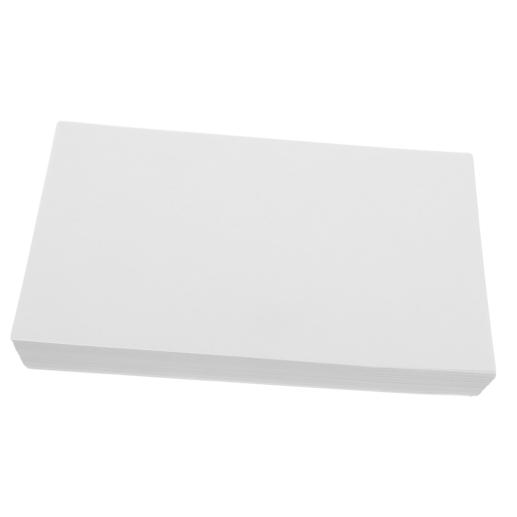 Ciieeo Multifunktionales 500 Blatt Druckerpapier 240x140mm 70g/m² Dickes Blanko Kartonpapier für Büro Selbstgemacht und Laserdrucker