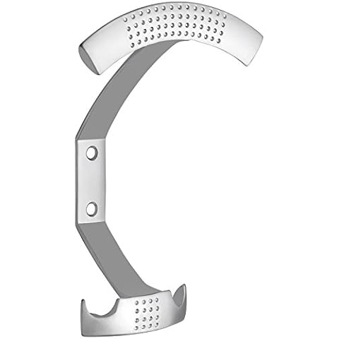 SIRO 1098/ZN2 Huthaken Capella Breite 108 mm, Höhe 152 mm, ZN verchromt matt Cover