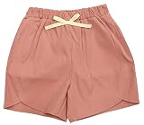 [Bee] ビー ショートパンツ ガールズ 女の子 キッズ リボンスカラップ 夏 bas03169 150cm コーラル