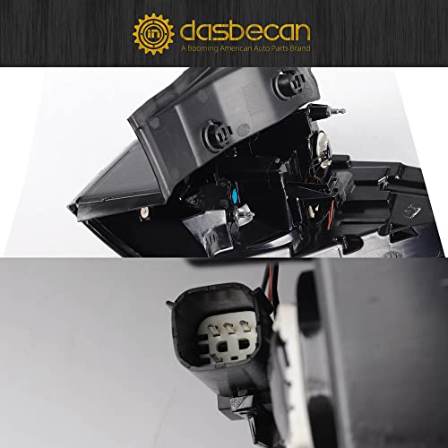 Dasbecan Left Driver Side Tail Light Assembly With Bulb Compatible With Ford Escape Kuga 2017 2018 2019 Brake Rear Lamp #TOP4