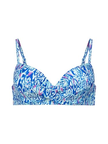 Haut de bikini Dorina Ventura armaturé, l'excellence du bleu imprimé