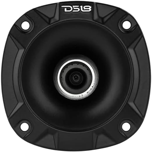 DS18 PRO-DRNSC1.5DK 1" Throat Neodymium Driver with 1.5" Composite Polyamide Voice Coil with Horn. Extremely Loud - PRO Tweeters are The Best in The Pro Audio and Voceteo Market - 1 Speaker