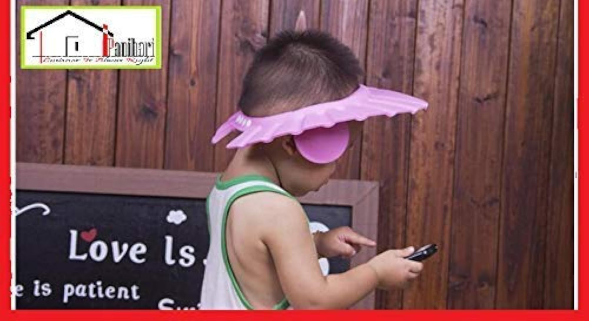 Adjustable Soft Bathing Baby Shower Cap, Eye & Ear Protector